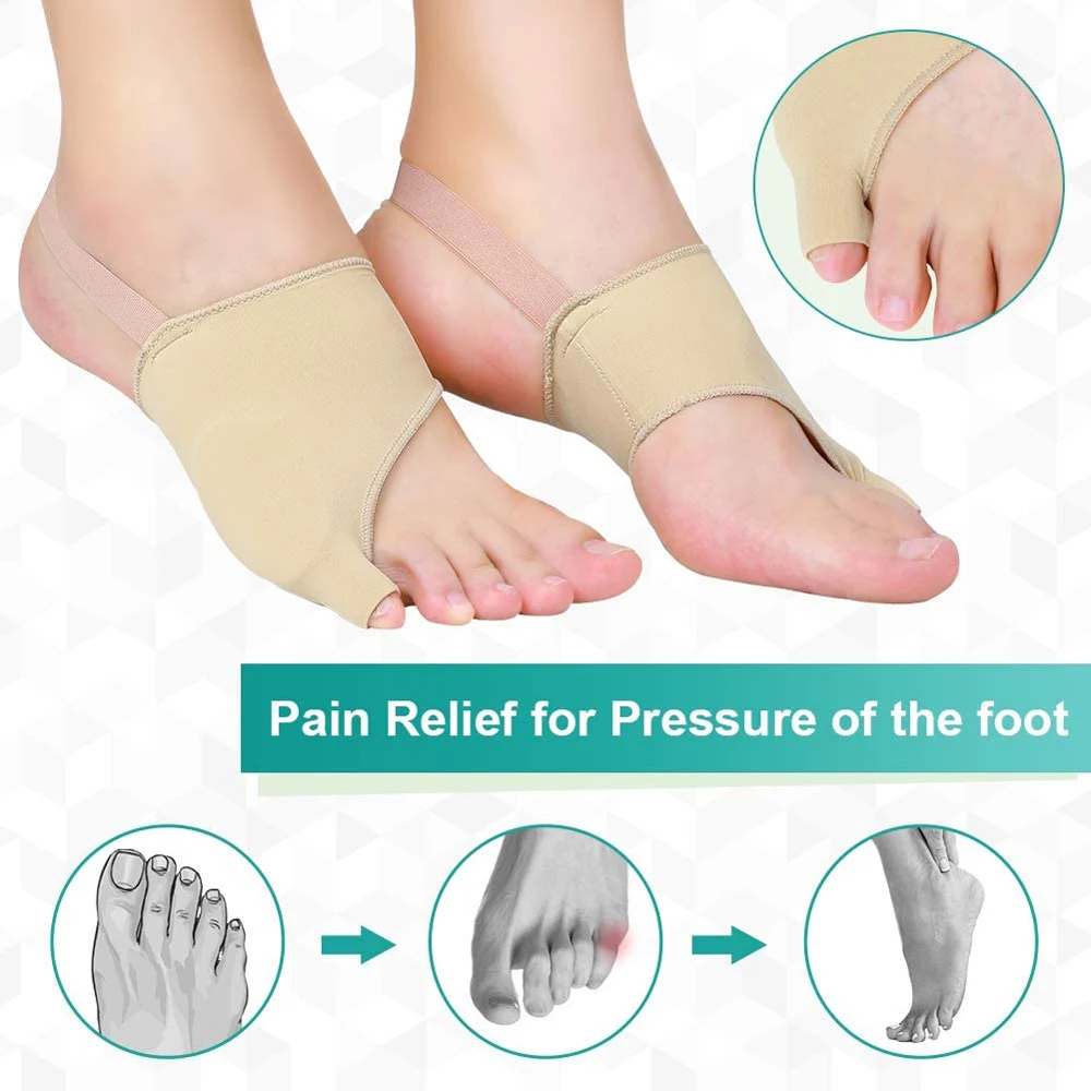 1 Đường May Bunion Corrector Miếng Nẹp Cho Bunion Pinky Ngón Chân Cứu Trợ Ngón Chân, Cực bé Làm Quen Phân Cách Với Chống Trơn Trượt