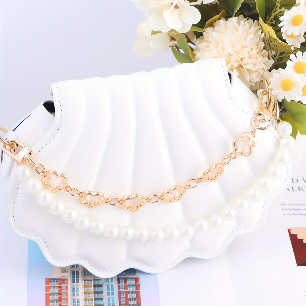 Flower Bag Extender Chain Purse Bag Strap Extender Chain DIY Women Handbag Purse Making Replacement Accessories