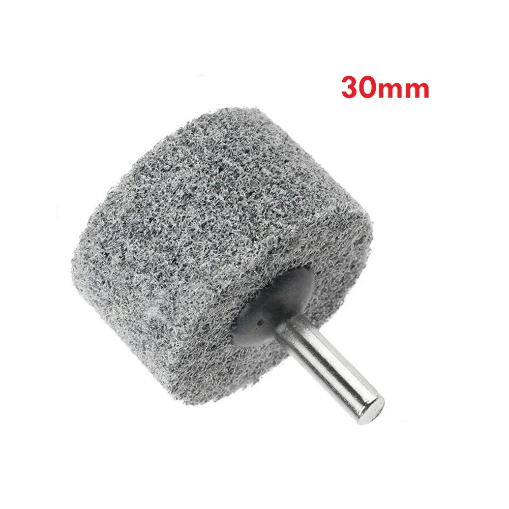 1PCS 6MM Shank Nylon Fiber Polishing Wheel Abrasive Tools 20/25/30/40/50mm Grinding Head Sharpening Head For Drill Grinder