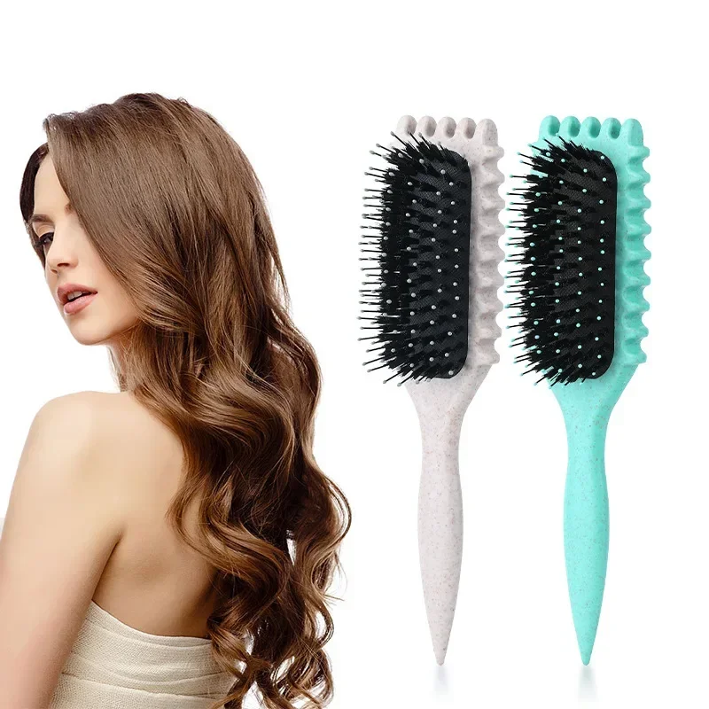 Modischer Massage-Luftkissenkamm, springender Stil, Kissenkamm für lockiges Haar, Kopfhautmassage und Styling-Werkzeug für lockiges Haar