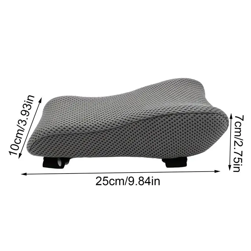 Almohadillas ergonómicas para reposabrazos, cubierta para reposabrazos, almohadillas para reposabrazos, soporte cómodo, coderas para silla con correas ajustables para oficina