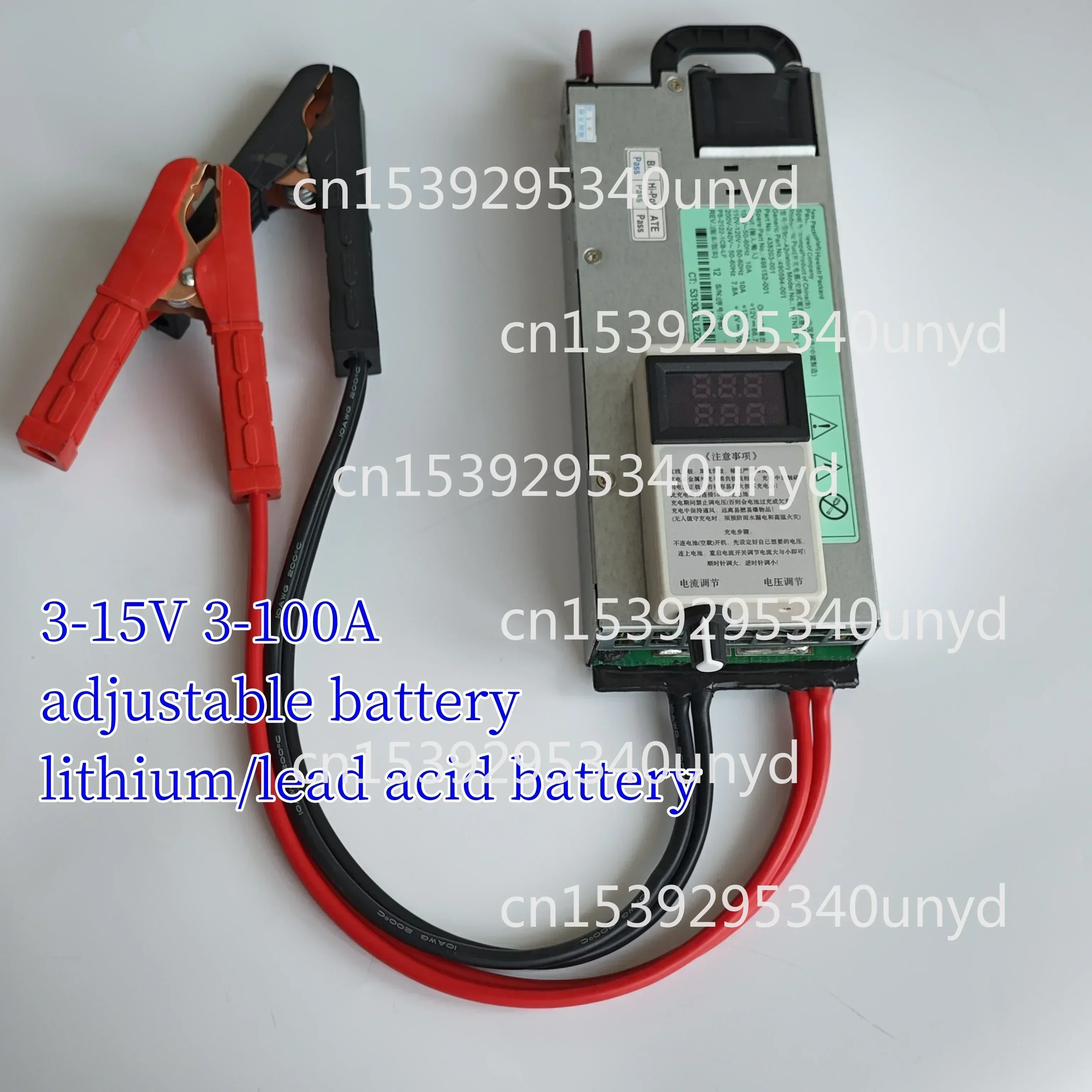 3-15V 3-100A 12V 100A 調整可能な充電器 14.6V 100A 12.6v 100A リチウムポリマーリチウムイオン電池鉛酸電池