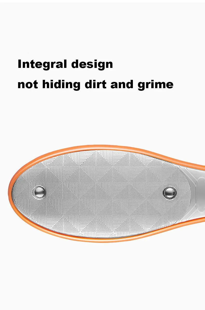 Dupla face arquivo de pé pedicure ferramentas cuidados com os pés removedor de calos de pele morta aço inoxidável profissional