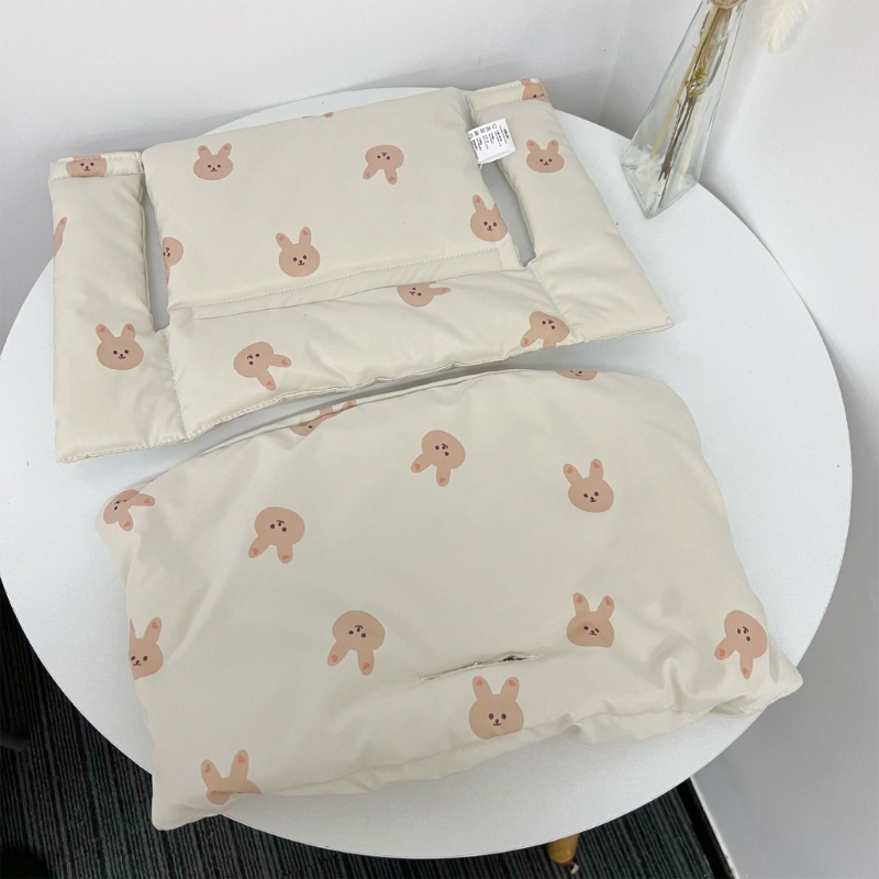 Cojín suave lavable para trona de bebé, alfombrilla de forro para asiento de cena, respaldo para silla alta Stokk Trip Trap