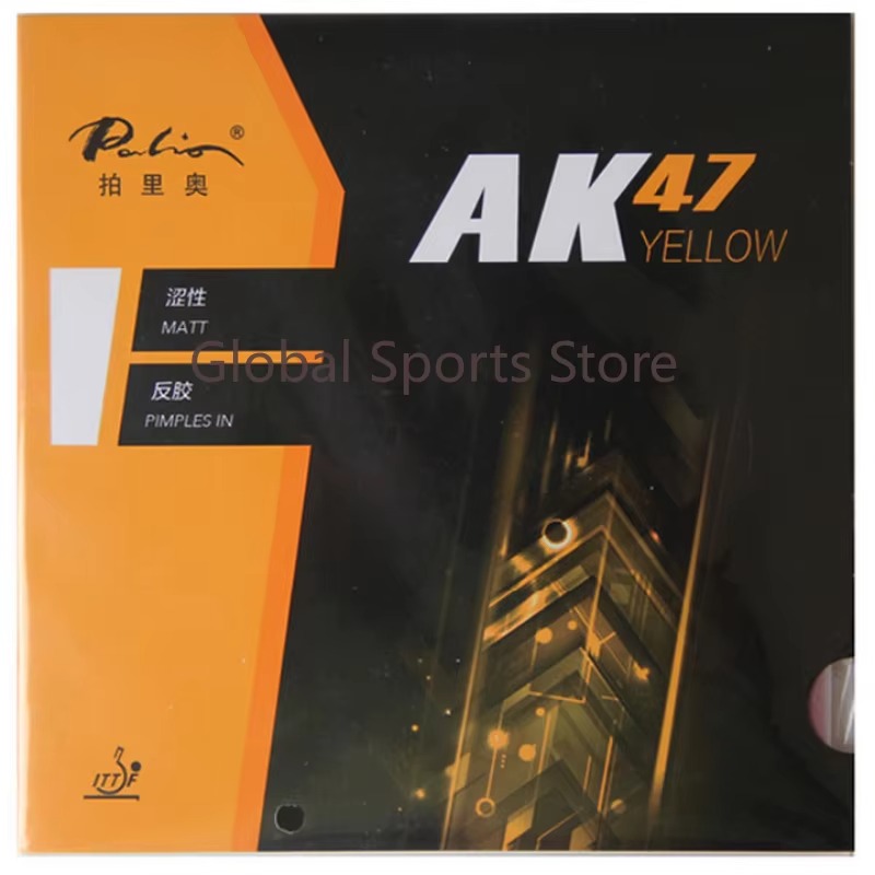 PALIO AK47 Gumowa pętla do tenisa stołowego Offensive RED BLUE YELLOW AK-47 AK 47 Spin Attack Gąbka do ping-ponga Oryginalna guma do ping-ponga