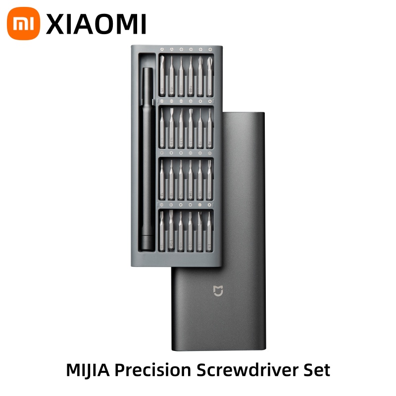 XIAOMI MIJIA Set di cacciaviti di finitura Manutenzione multifunzionale per uso domestico Strumento di smontaggio Cross-club Assorbimento magnetico