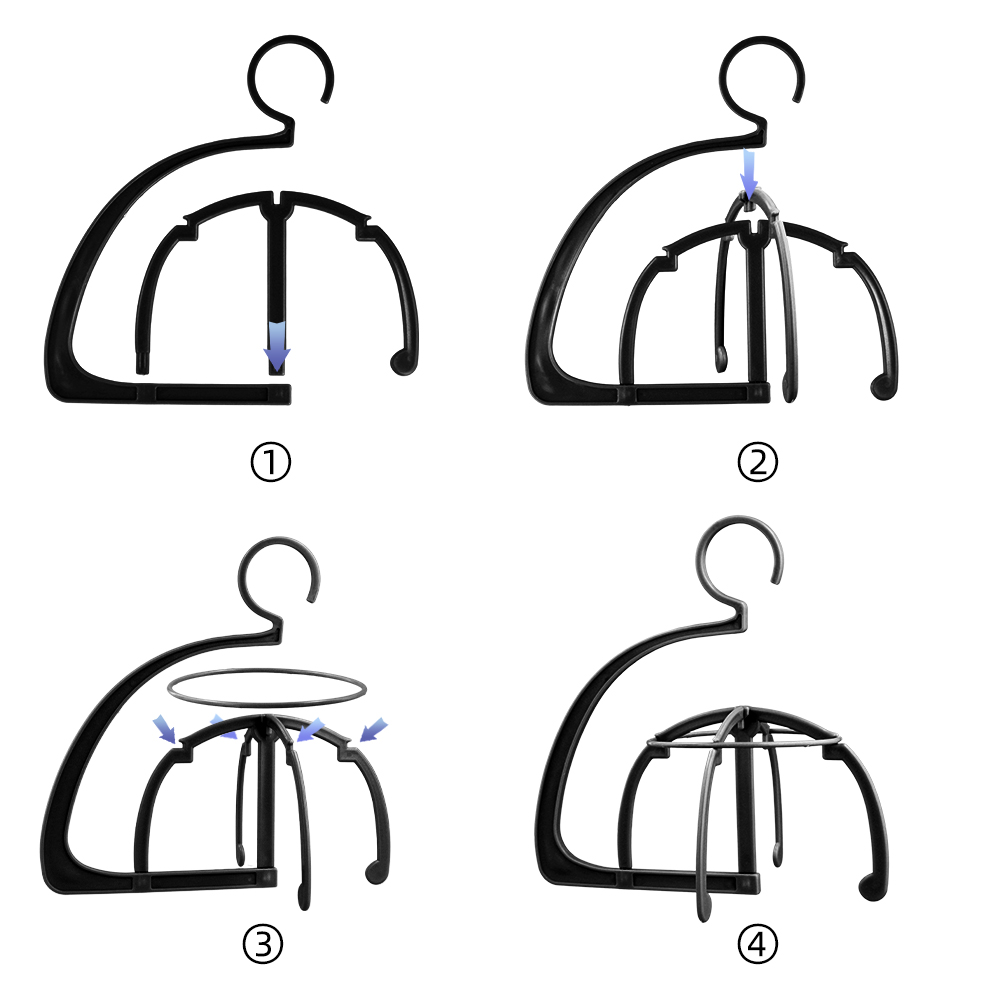 High Quality Wig Stands Plastic Hat Display Wig Stand Holders For Hair Extension Wigs Black Purple Wig Hanger Stand Holder