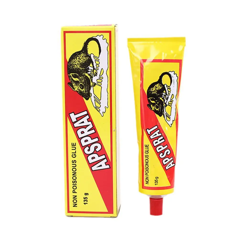 Ready To Use 135g Tube Sticky Mouse Mice Rat Glue Adhesive Glue Serious Trap Killing No Catch Catcher Insect Q1Q8