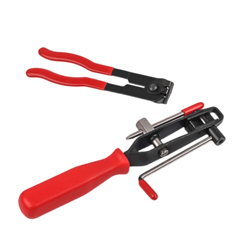 1 Set CV Joint Boot Clamp Zangen Set Auto Banding Werkzeug mit Cutter Edelstahl Ohr Typ Automotive Schlauch Achse Reparatur Tools Kit