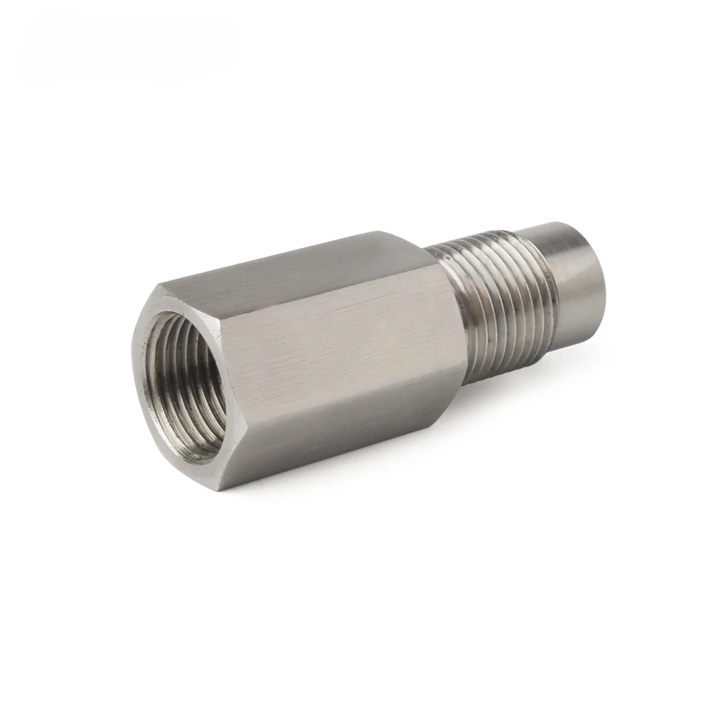 ISGTDRM Für Fehlercode P0420 P0430 Universal Sensor Spacer Adapter M18X1,5 Überprüfen Motor Licht CEL Mini Katalysator