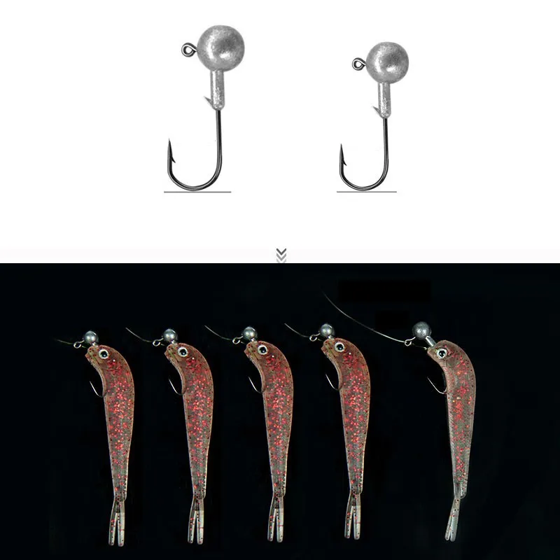 5 Mồi Câu Cá Cụm Dụ 3D Mắt Mềm Mồi Câu Cá Giả Dĩa Đuôi Mồi Mềm Mô Phỏng Mồi Phụ Kiện Câu Cá đa Năng