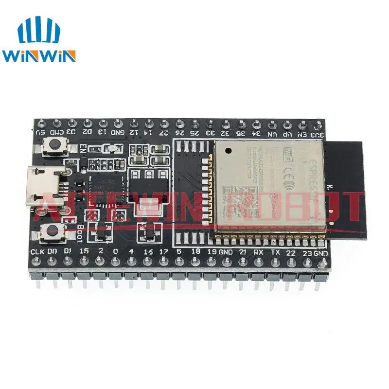 Placa central ESP32-DevKitC Placa de desarrollo ESP32 ESP32-WROOM-32D ESP32-WROOM-32U WIFI + compatible con Bluetooth IoT NodeMCU-32