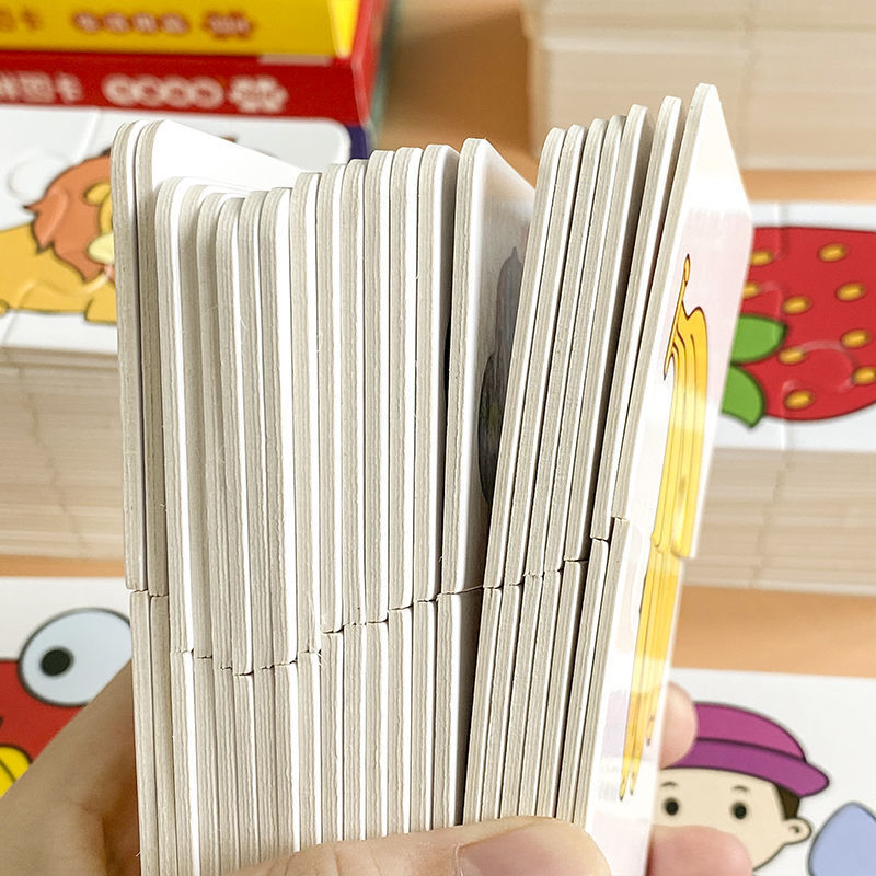 32 ชิ้นเด็กปริศนาการ์ดการเรียนรู้สําหรับเด็กสัตว์ผลไม้รถบรรทุกกราฟการ์ดการศึกษาการ์ตูนรูปแบบความรู้ความเข้าใจของเล่น