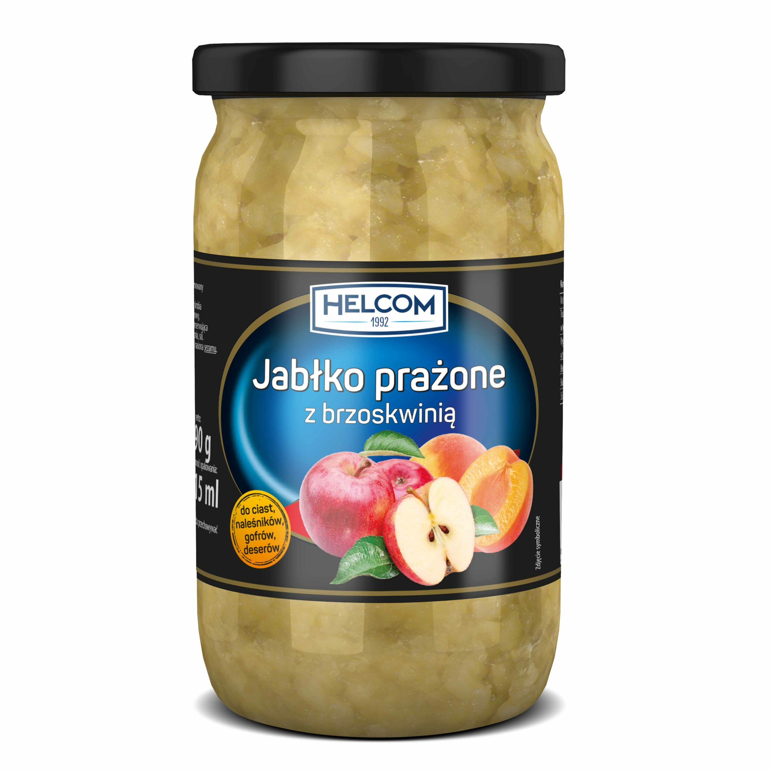 Helcom Jabłko prażone z brzoskwinią 815ml