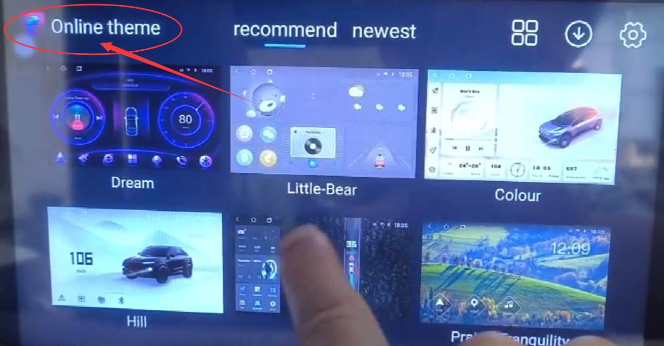 UI Code Active for WITSON Soft Radio Machine Car Radio Online Theme Function , More than 150 Types UI, Works 15 monthes