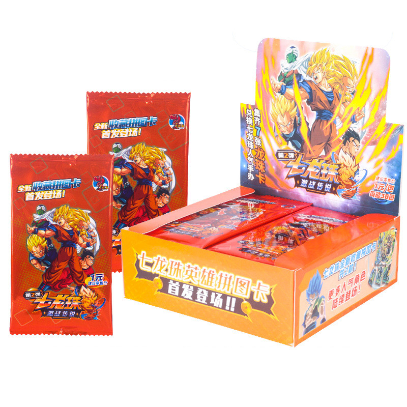 คอลเลกชัน Dragon Ball การ์ดเงา Son Goku Saiyan Vegeta Trading Proxy แฟลชการ์ด Gam Anime Battle Carte สําหรับของขวัญเด็กของเล่น