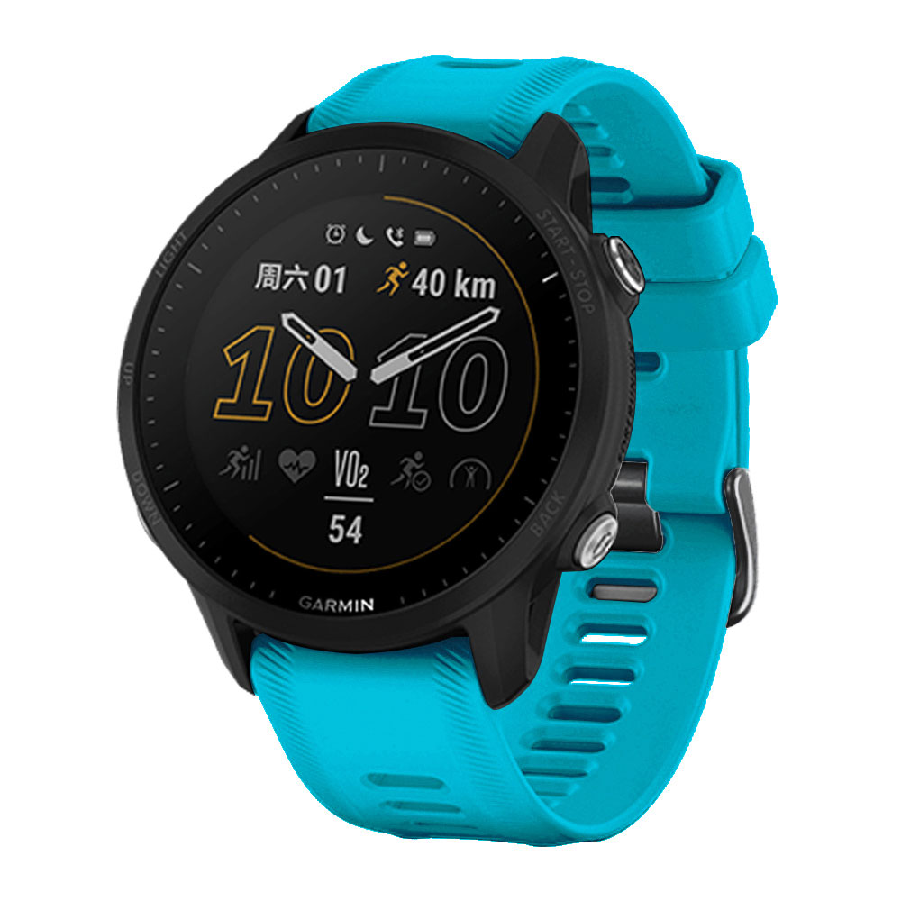 Chính Thức Watchbands Cho Garmin Forerunner 955 Đồng Hồ 22Mm Vòng Tay Silicone Cho Dây Tiền Thân 945 935 745 Fenix 5 6 dây Đeo