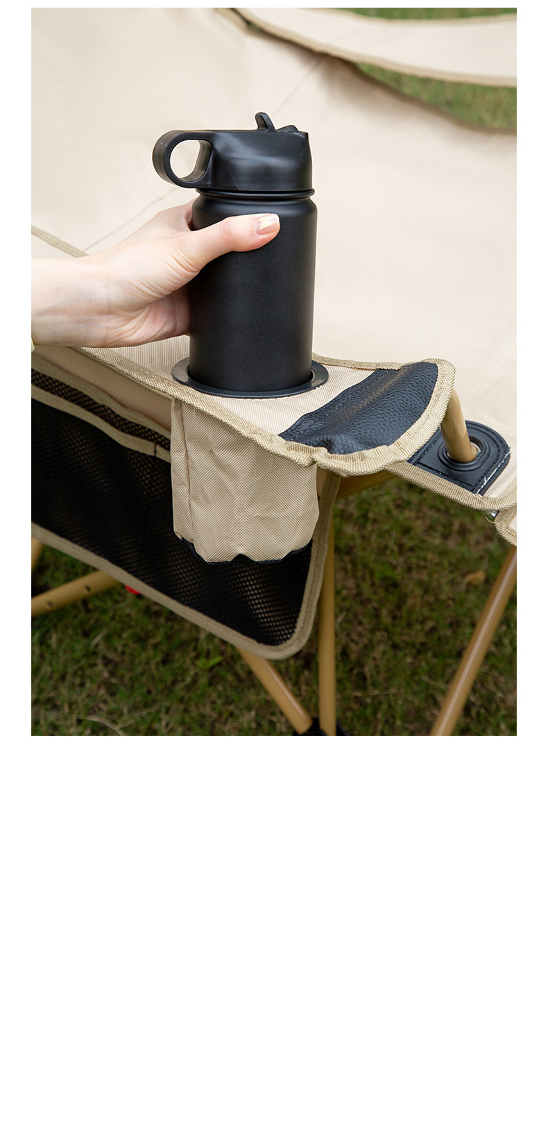 Silla plegable para acampar al aire libre, tumbonas portátiles con ángulo ajustable, tumbonas para la playa, jardín, terraza, sillón reclinable relajante