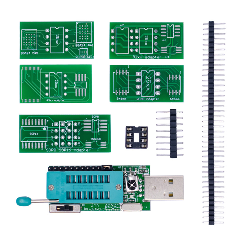 Nível Shift Programador, CH341A V1.7 1.8V