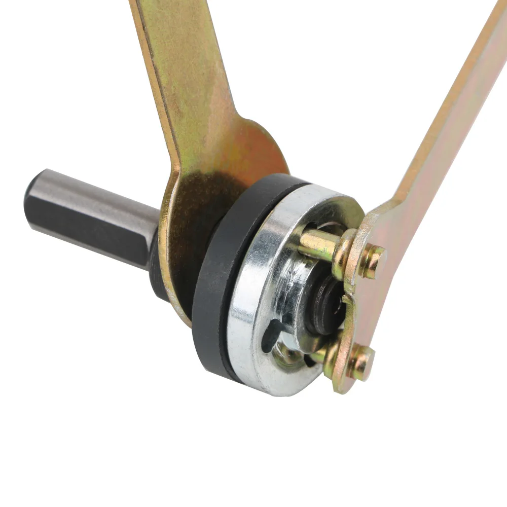 10 mm elektrische boor conversie haakse slijper drijfstang voor slijpschijf polijstschijf metalen handvat houder adapter 1 set