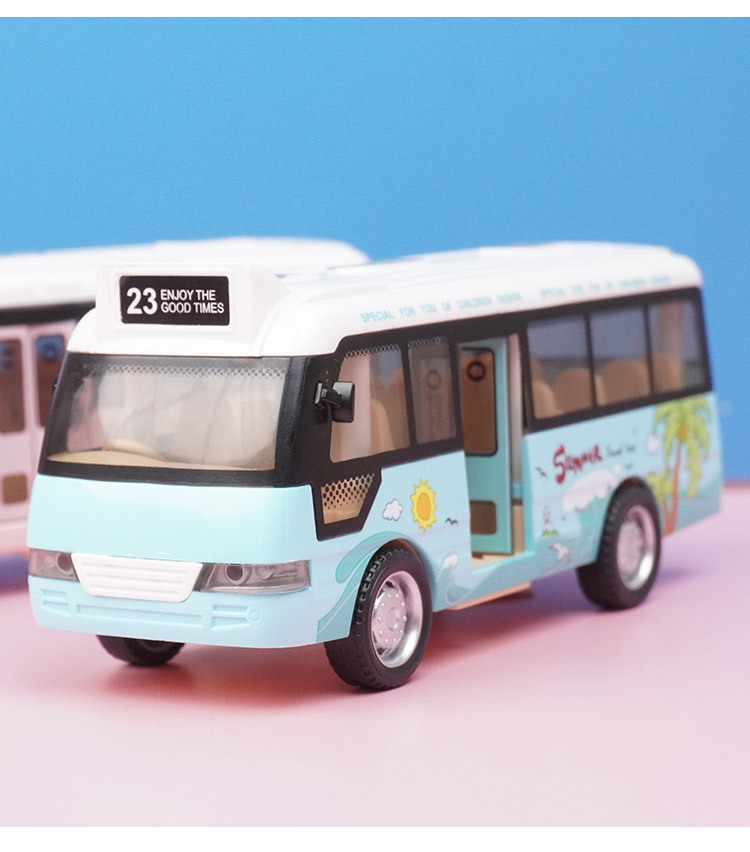 Zabawki Autobusy Szkolne Samochody Odlewane Plastikowe Małe Auta Autobus Miejski Z Dźwiękiem I Podświetleniem Samochody Napędzane Tarcie Zabawki Prezent Dla Dzieci