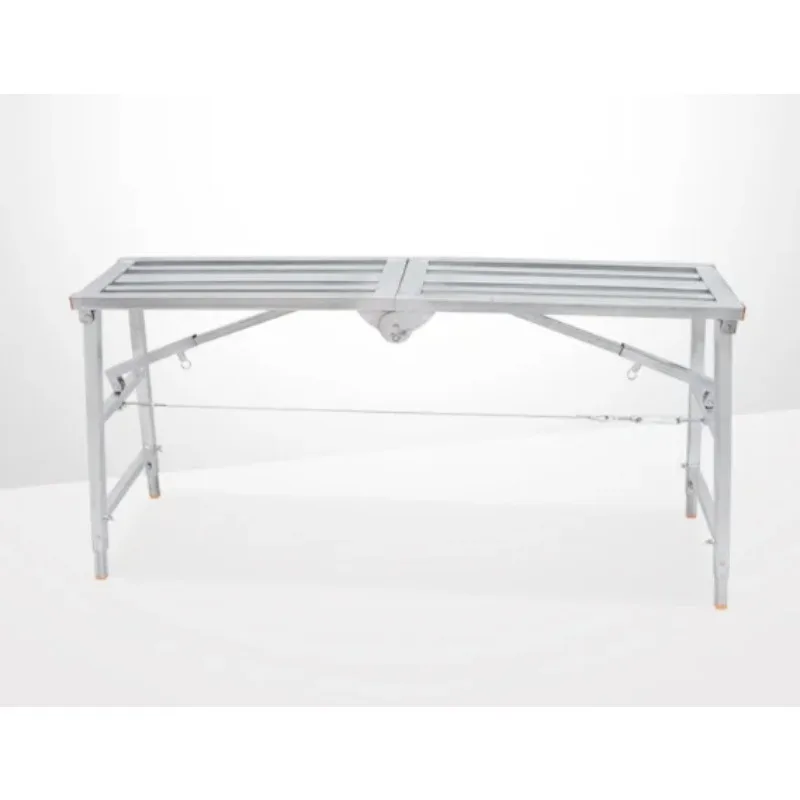 Escalera multifuncional para decoración, taburete portátil, andamio de elevación