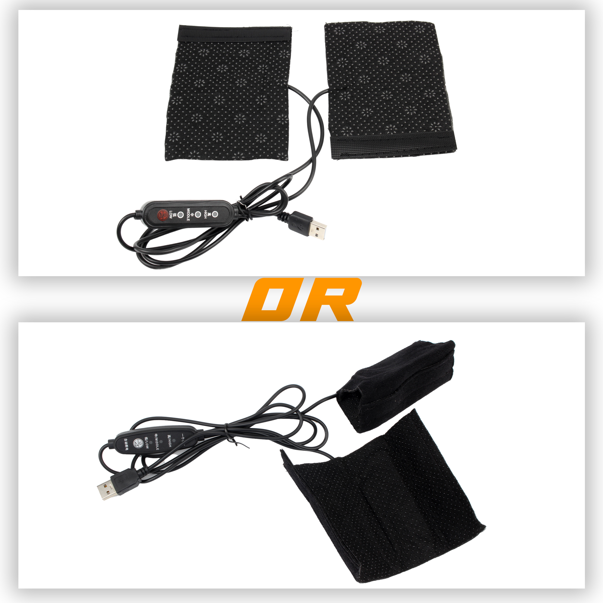 12v usb motocicleta aquecimento guiador capa 3 engrenagens aquecidas handgrips elétrico aquecido alça capa para scooter atv adv peças ciclomotor