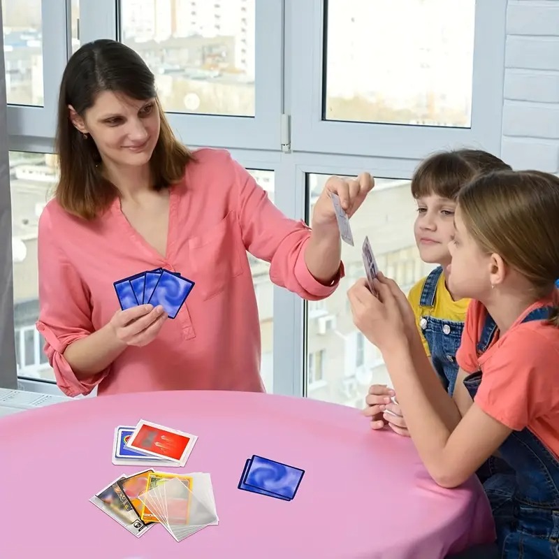 100 peças mangas de cartão transparentes premium mangas de cartão de plástico transparente jogando jogos tcg protetor de cartões mangas