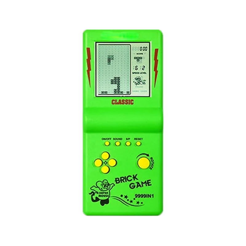 New Portable Classic Game Console BRICK GAME Handheld Players Nostalgic Educational Toys Pocket Elderly Childhood Boy Gift