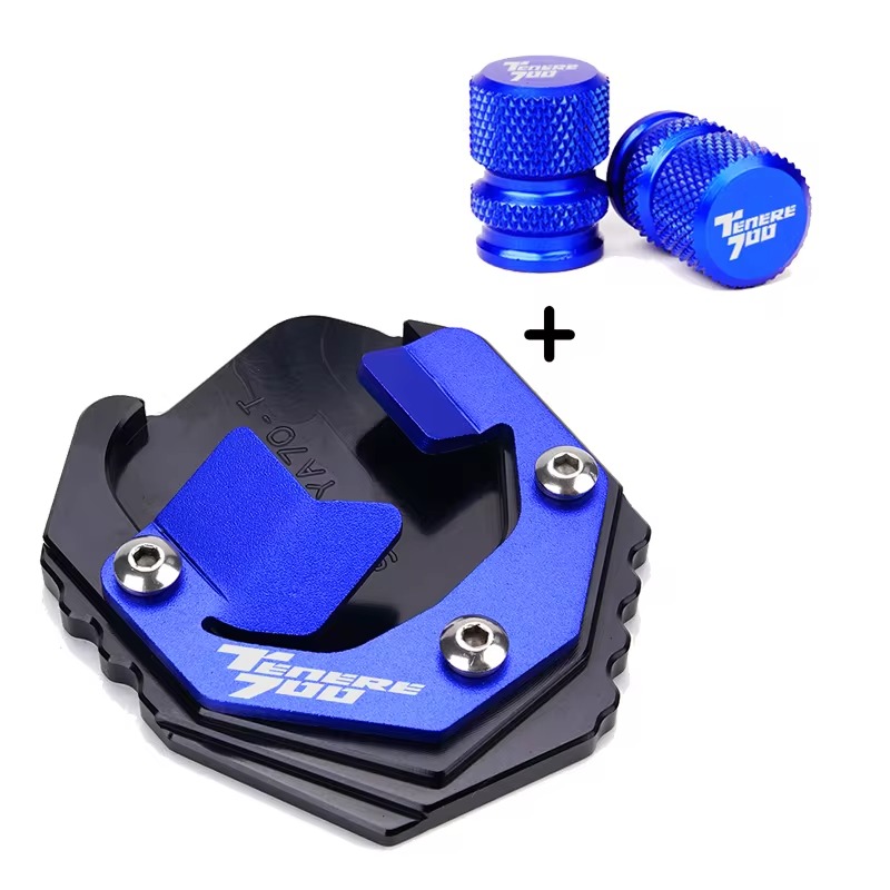 Para Yamaha Tenere 700 2019 XTZ 700 T700 2019-2023 2024 2025 accesorios de motocicleta soporte de extensión soporte lateral Tenere700