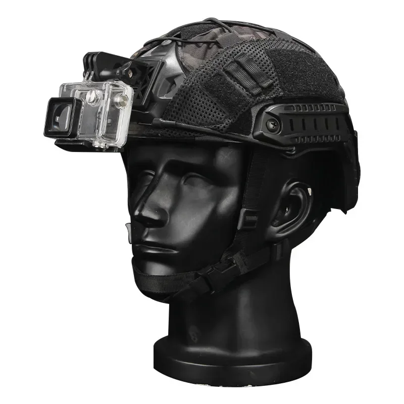 1 Pc Tactical Helmet Adapter Stand Front Action Camera Fixed Install Mount for FAST Gopro Cycling Airsoft Helmet Accessories