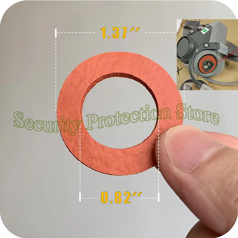 2-20 piezas 6895 Junta de puerto de inhalación para respiradores de la serie 6000 y 7800S