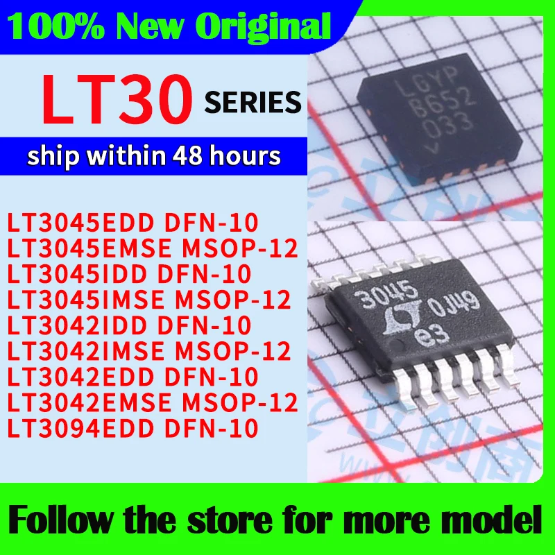 LT3045EDD LT3045EMSE LT3045IDD LT3045IMSE LT3042IDD LT3042IMSE LT3042EDD LT3042EMSE LT3094EDD Alta calidad Nuevo