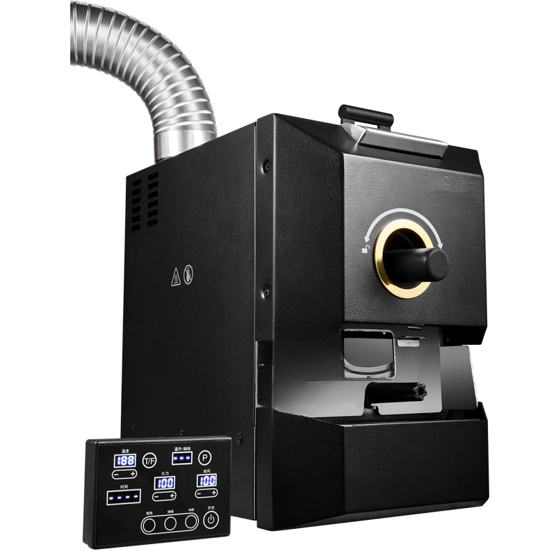 Máquina Smokeless do torrador do café do aço inoxidável, 110V, 220V, máquina de torrefação do feijão