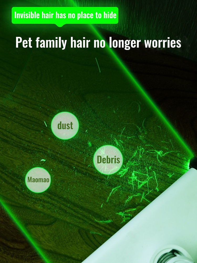 New Vacuum Cleaner Dust Display LED Lamp, Detect Microscopic Dust & Invisible Pet Hair Vacuum Cleaner Accessories