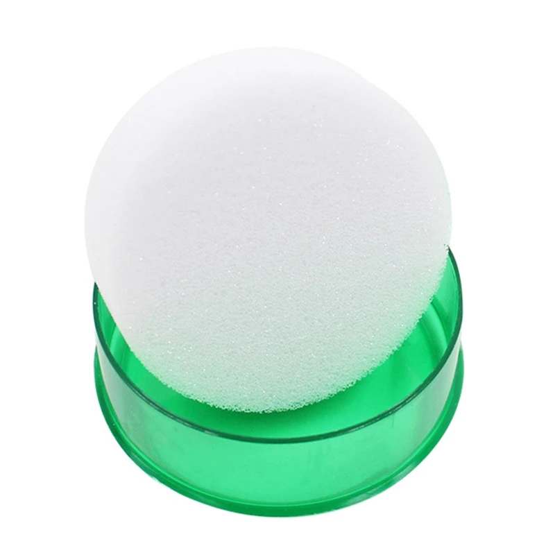 ปลายนิ้วสำนักงานเปียกฟองน้ำปลายนิ้ว Moistener สำหรับการนับกระดาษบิลสกุลเงิน