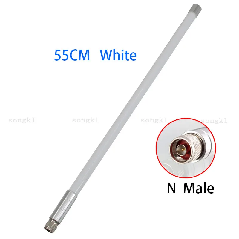 2.4G/ 5.8g dual-band เส้นทาง OMNI เสาอากาศรับสัญญาณสูง N ชาย 5G r AP สถานีฐาน WIFI กลางแจ้งกันน้ําแก้วไฟเบอร์เสาอากาศ