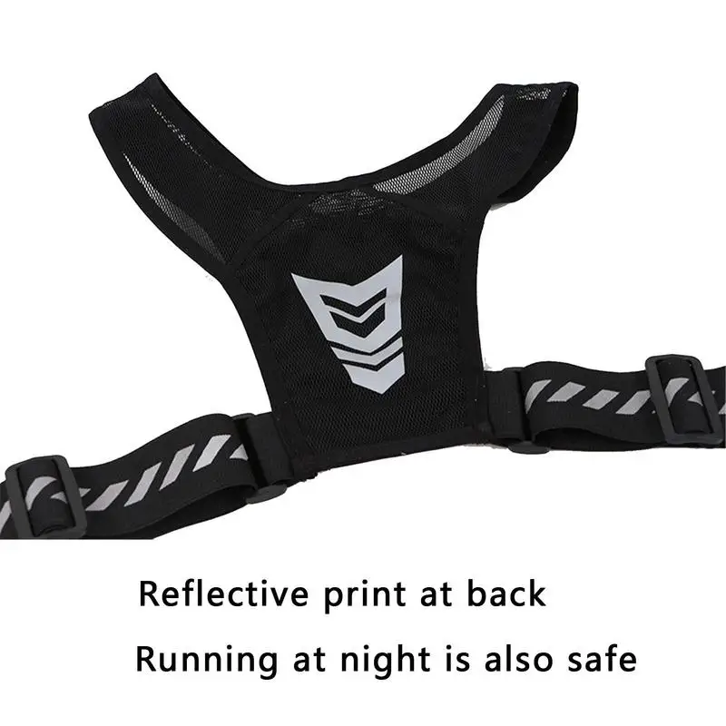 เสื้อกั๊กวิ่งสะท้อนแสงกระเป๋า Universal Running กีฬาโทรศัพท์ผู้ถือขวดน้ํากระเป๋าสําหรับนักวิ่ง Joggers ขี่จักรยาน Nights กีฬา