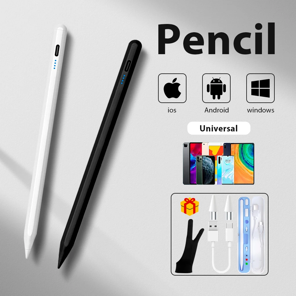 Lápiz óptico Universal para Android Ios, Windows, Ipad, con adsorción magnética, accesorio para tableta, Huawei, Xiaomi, Samsung