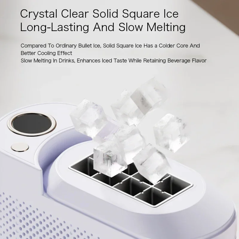 220V 110V Portable Small ice Maker Mini Home Dormitory Office Camping 12V Car Cube ice Automatic Ice Making Box ice machine