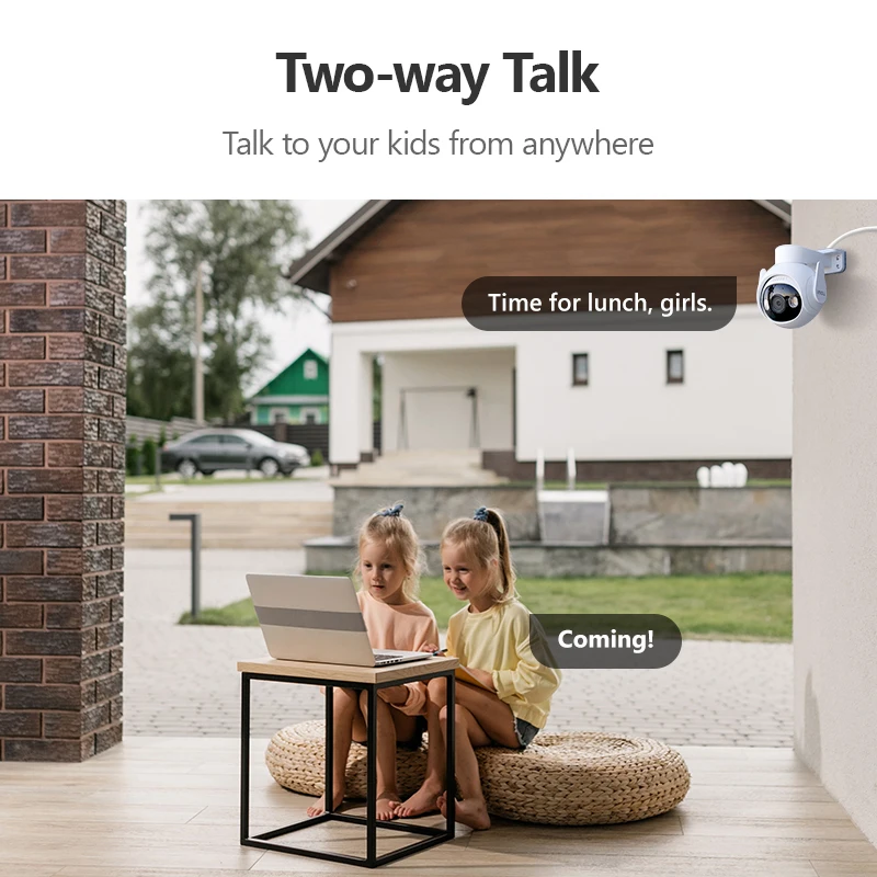 IMOU 2 uds Cruiser 2 5MP Wi-Fi cámara segura para exteriores AI seguimiento inteligente detección de vehículos humanos IP66 visión nocturna inteligente conversación bidireccional