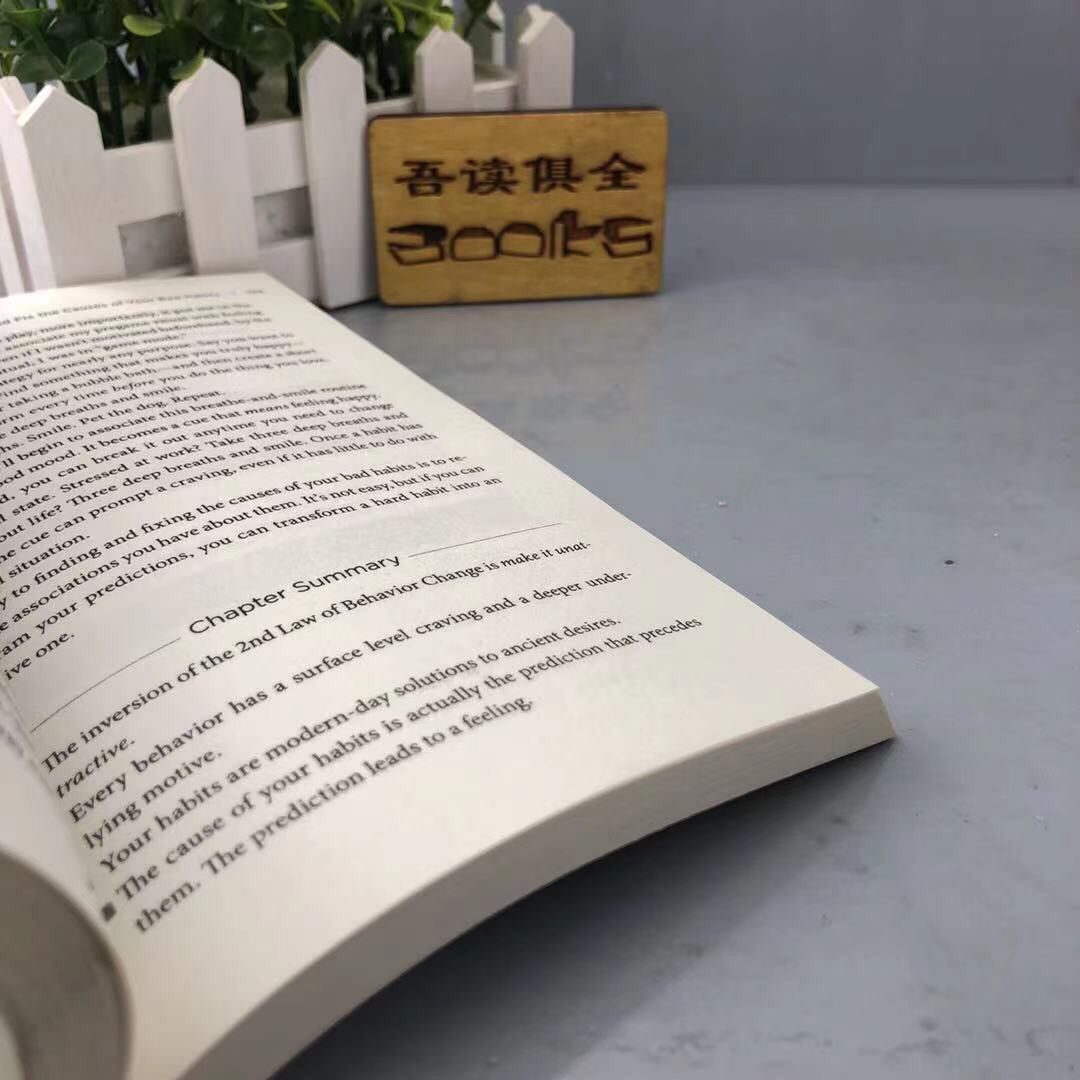 Atomic Habits Building Good Habits หนังสือ Atomic Habits ดั้งเดิมภาษาอังกฤษ หนังสือเรียนภาษาอังกฤษ