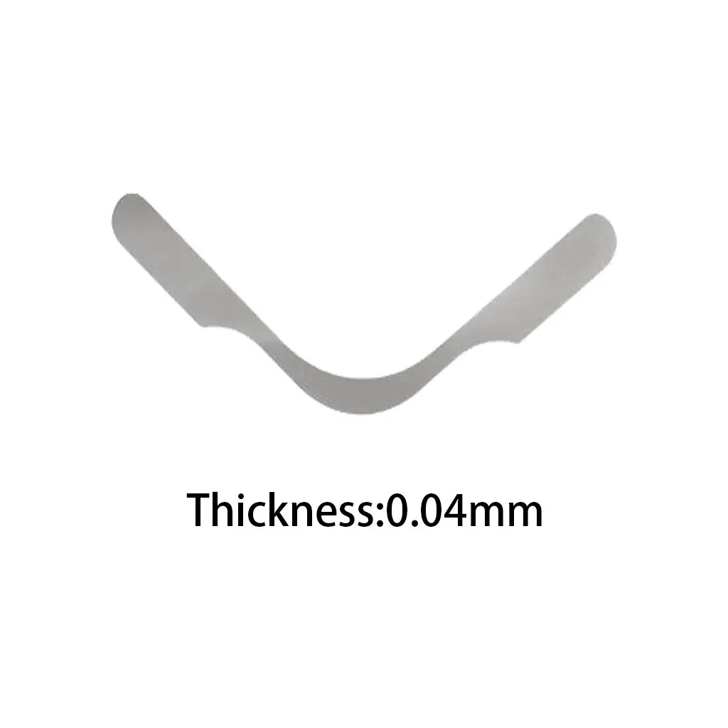20Pcs Dental Matrix Bands Tofflemire Stuck Gingival Wall Lift Large Curvature Sectional Contoured Matrices Dentistry Tool