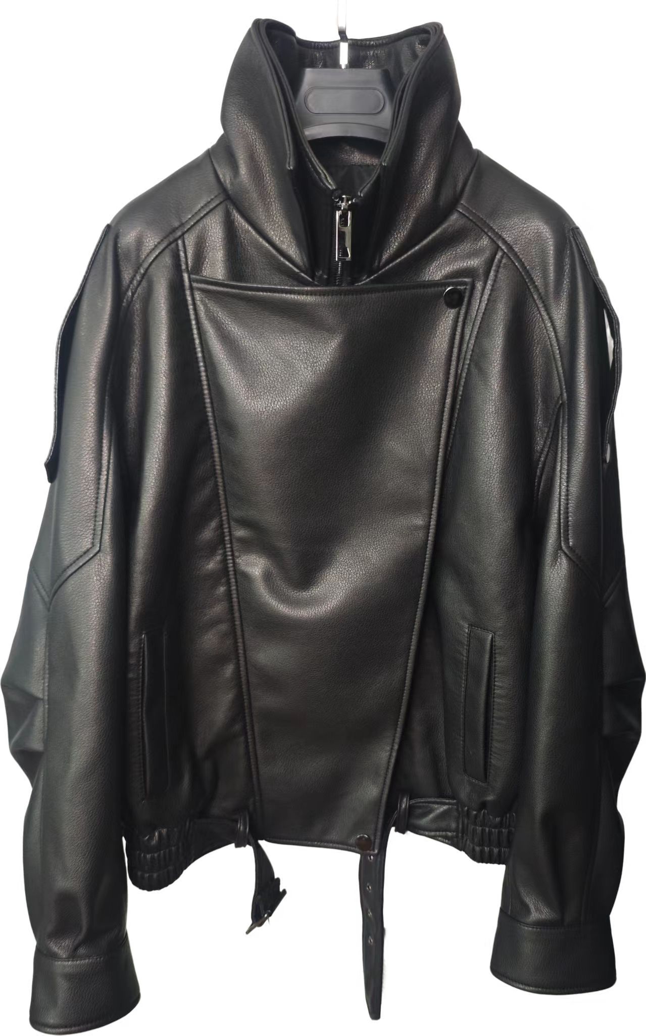 nowa moda skóra owcza prawdziwa skóra damska krótki płaszcz 2025 wiosna jesień i zima płaszcz na zewnątrz