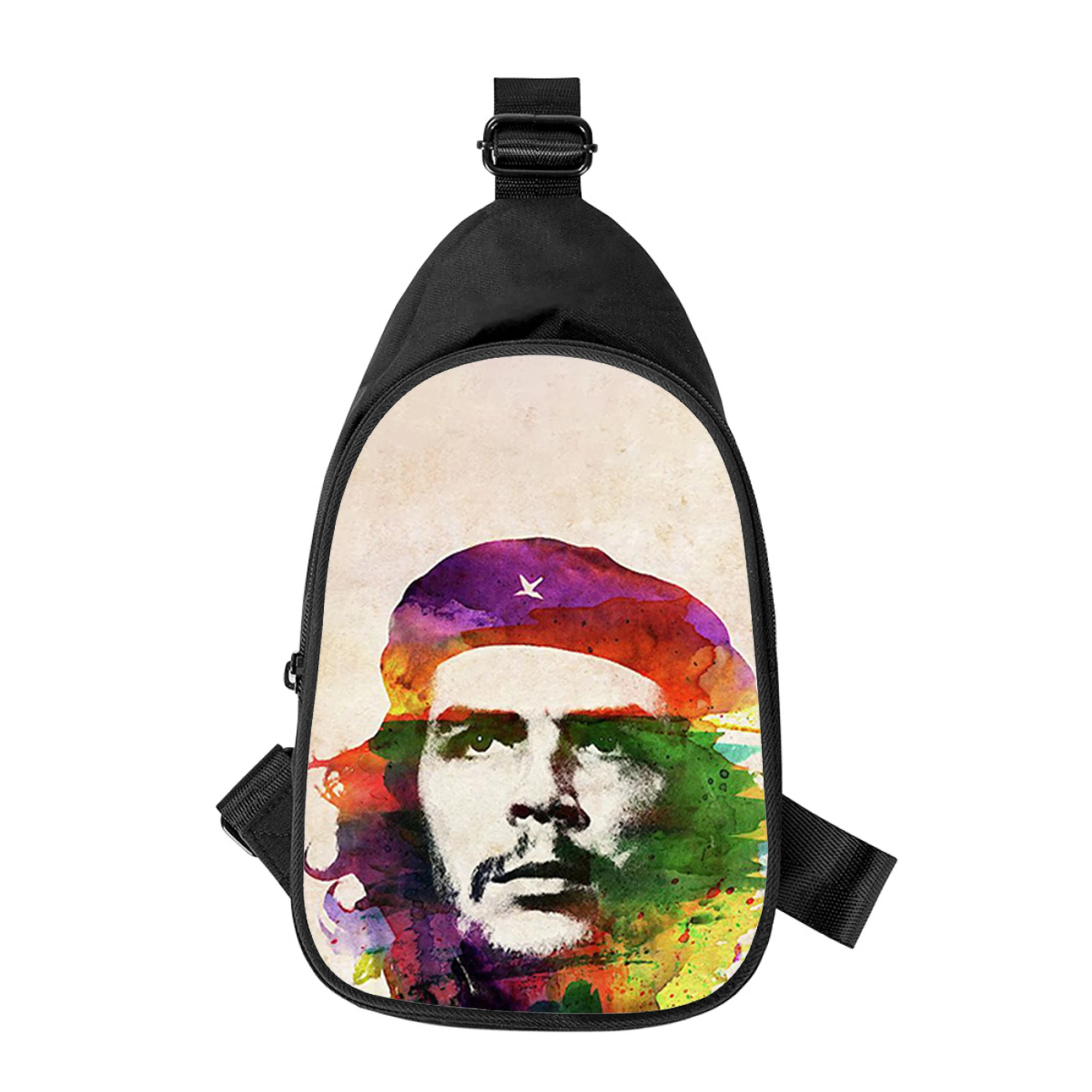 Che guevara 3d drucken neue Männer kreuzen Brusttasche diagonal Frauen Umhängetasche Ehemann Schule Hüft tasche männliche Brust packung
