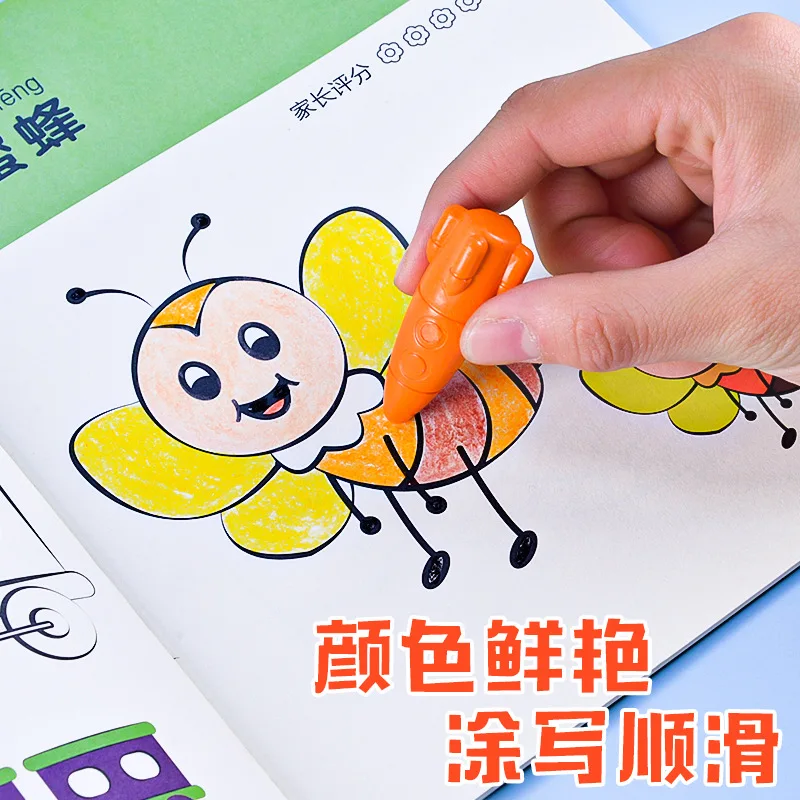 12 Màu Bộ Tàu Không Gian Tên Lửa Hình Không Độc Hại Sáp Crayon Graffiti Bút Trẻ Em Sinh Viên Tranh Nghệ Thuật Vẽ Tiếp Liệu văn Phòng Phẩm