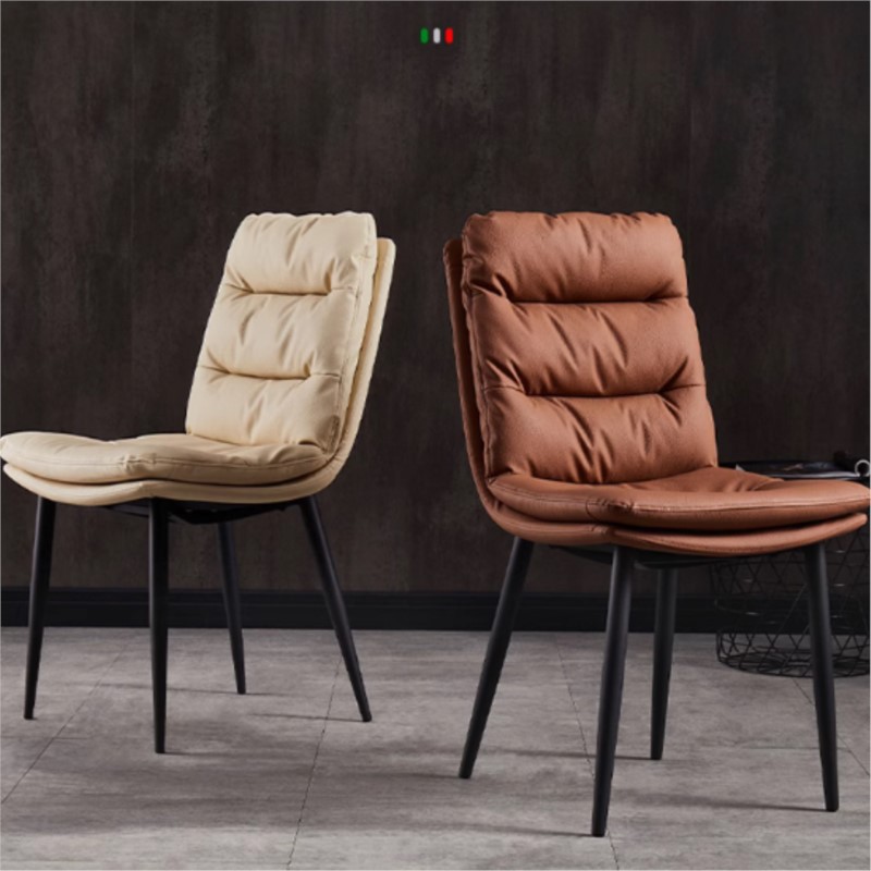 เก้าอี้เมคอัพสองชั้นแบบอิตาเลียน, หลอดไฟบ้านเก้าอี้รับประทานอาหารหรูหรามี2ชั้นเก้าอี้รับประทานอาหารแบบอิตาลีเก้าอี้ให้ความผ่อนคลายมีพนักพิง