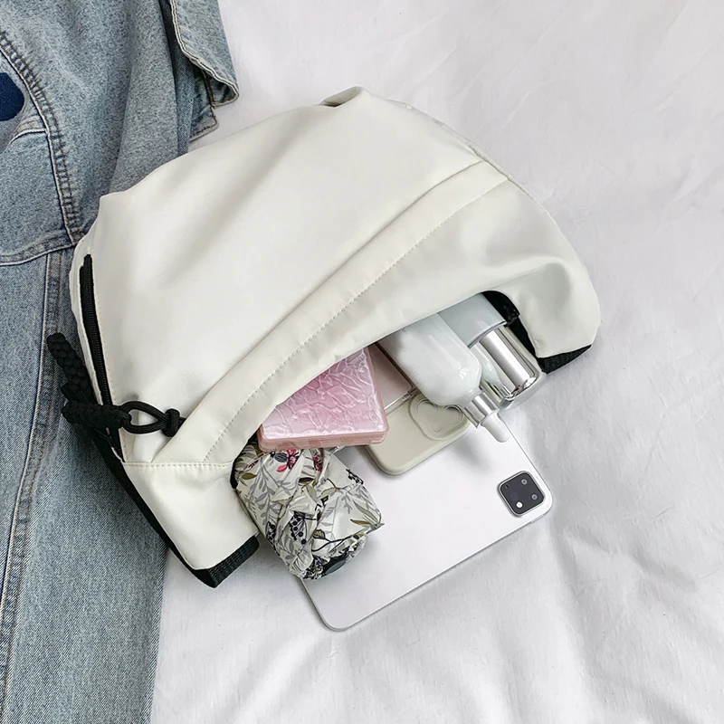 Borsa per telefono a tracolla da donna, mini borsa a tracolla piccola stile street, borsa a tracolla leggera e casual, borsa a conchiglia, alla moda