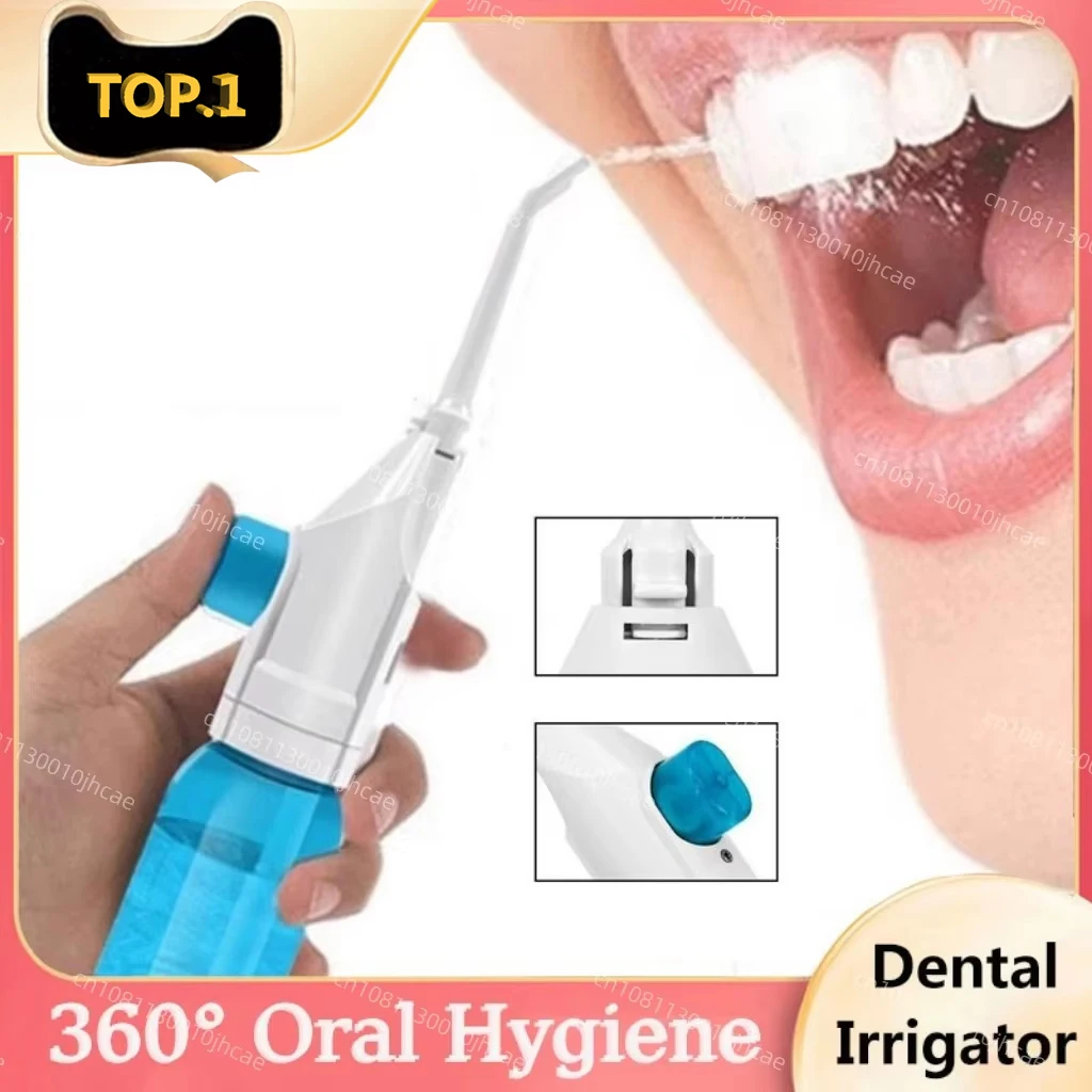 Xiaomi MIJIA-irrigador Oral de alta presión para el hogar, portátil, limpieza de dientes, hilo Dental de agua, palillo de dientes Manual de agua de alta presión