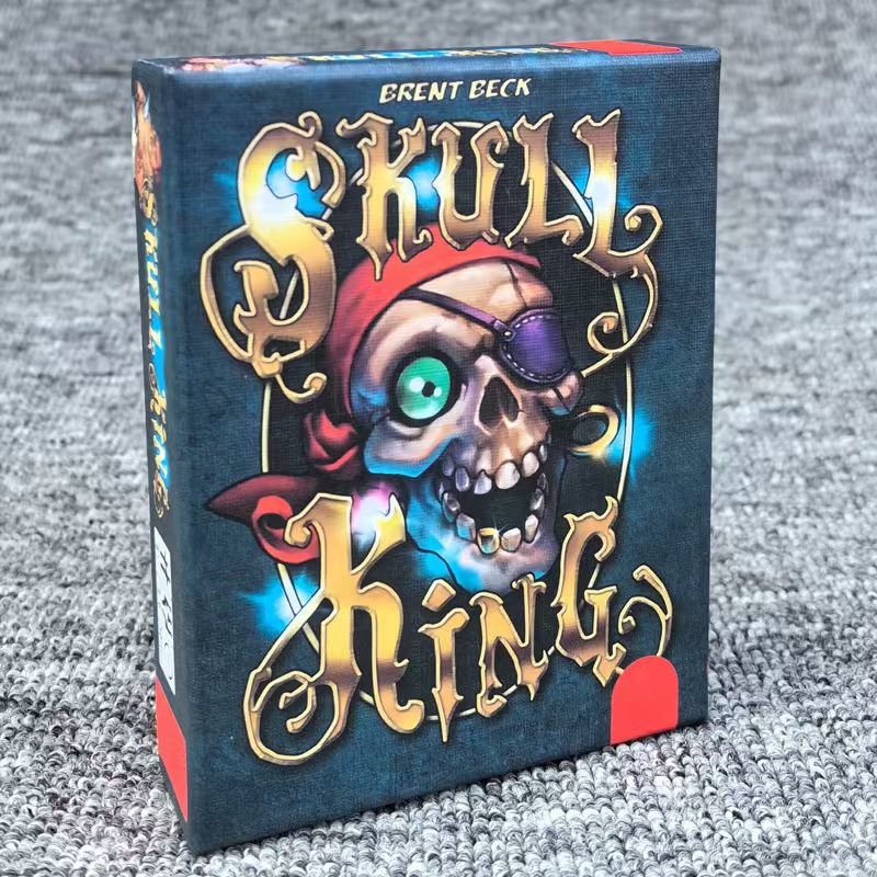 Nova versão em inglês Skull King Ultimate jogo de pirata Esconde seu Reino criador jogo de tabuleiro de cartas